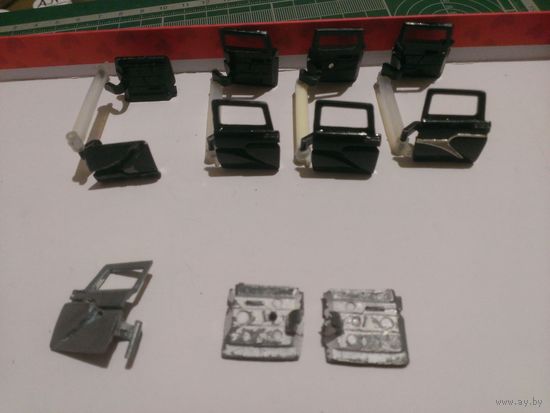 Дверь задняя Газ 13 чайка 1:43 СССР