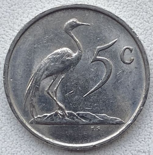 ЮАР 5 центов 1984 г.