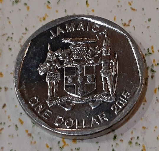 Ямайка 1 доллар, 2015 (14-17-33)