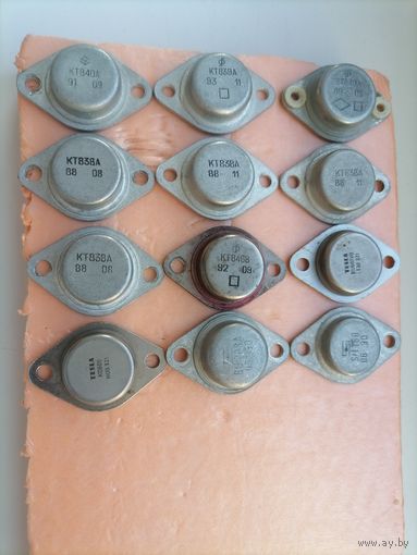 КТ840А КТ839А КТ838А КТ846В KU607VB KD606 BU208A SU160