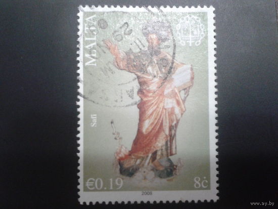 Мальта 2008 скульптура из собора св. Павла