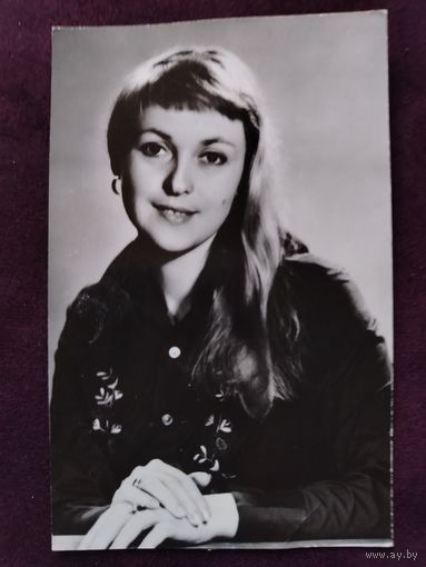 Актриса И. Калиновская 1981