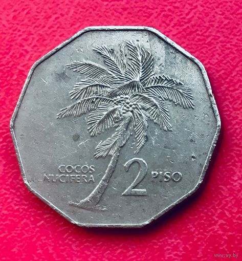 07-29 Филиппины, 2 писо / песо 1990 г.