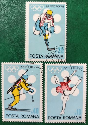 Румыния 1971. Зимняя олимпиада Sapporo 72
