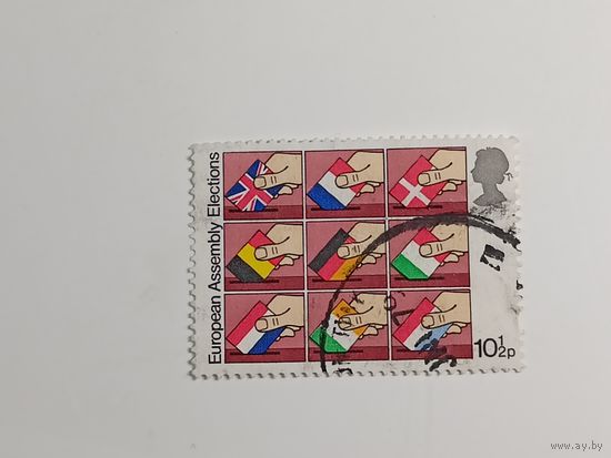 Великобритания 1979. Первые прямые выборы в Европарламент