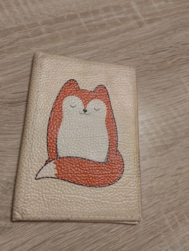 Обложка на паспорт. Кожа