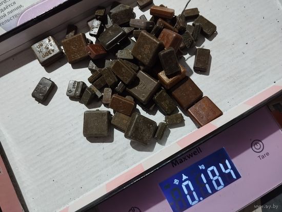 Радиодетали с содержанием серебра