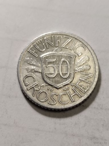 Австрия 50 грошей 1946