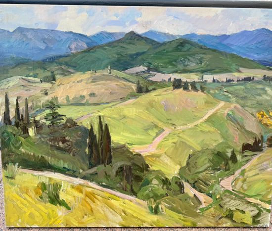 Картина Крым худ Шестопалов.И.А. 1918-1993г.