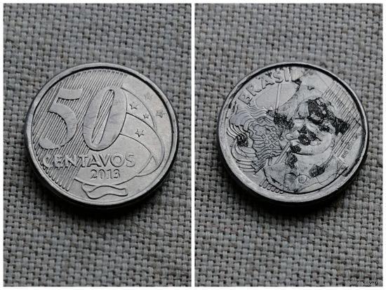 Бразилия 50 сентаво 2013