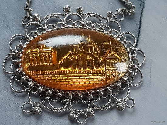 Шикарный кулон с цепочкой ссср