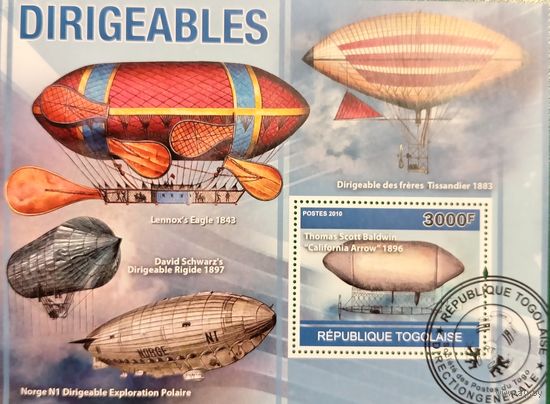 Того 2010. Знаменитые дирижабли. Блок