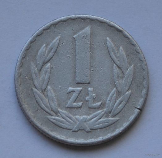 Польша, 1 злотый 1974 г.
