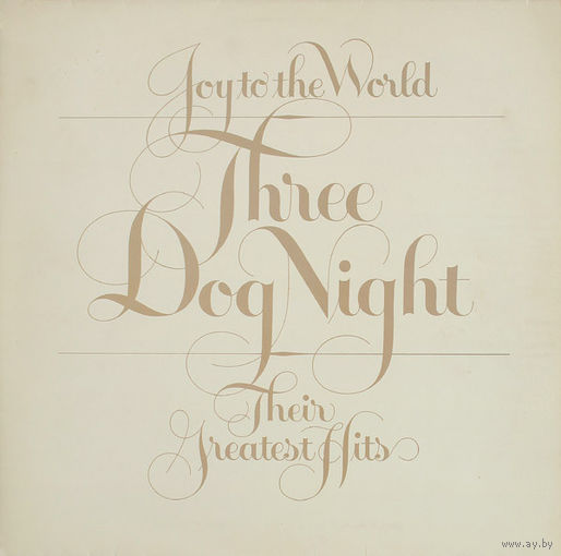 Three Dog Night - Joy To The World - Their Greatest Hits 1975, LP