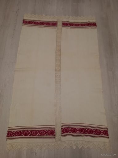 Скатерть домотканая старинная
