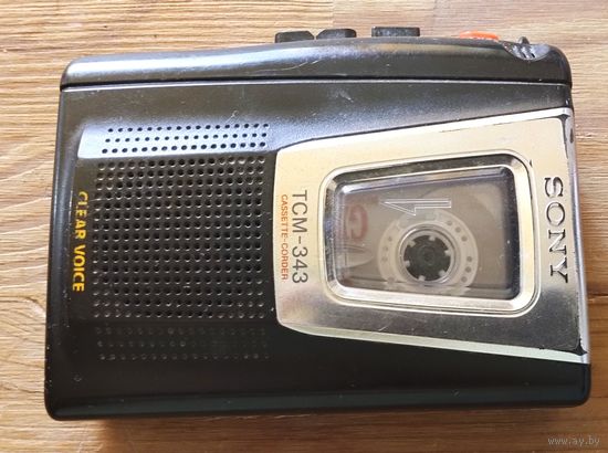 Диктофон Sony TCM 343 на стандартную кассету