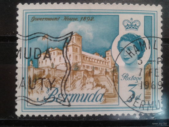 Бермуды, колония Англии, 1962. Правительственное здание