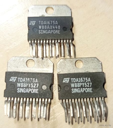 TDA1675A. STmicroelectronics. Усилитель мощности кадровой развертки. TDA1675