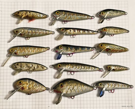 Воблер для рыбалки на окуня, щуку,судака, жереха