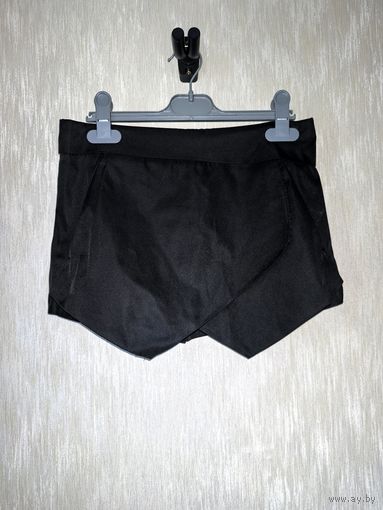 Шорты-юбка мини, р.S