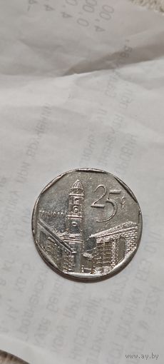 Куба 25 сентавос 2006