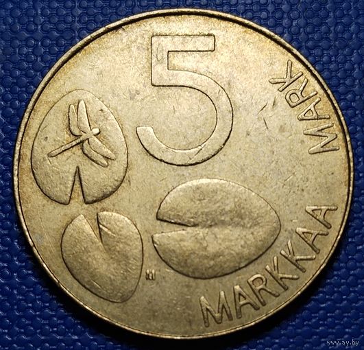 Финляндия 5 марок 1993 г.