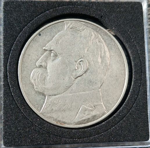 10 злотых 1936 Пилсудский