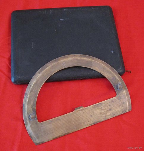 Транспортир картографический. Геодезия СССР