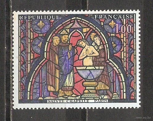 ФФ5 Франция 1966 Витраж