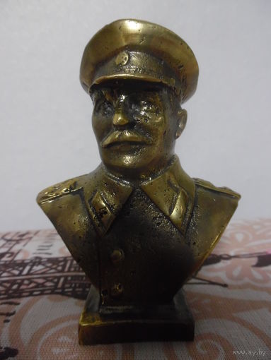 БЮСТ СТАЛИНА.БРОНЗА.ТЯЖЕЛЫЙ.