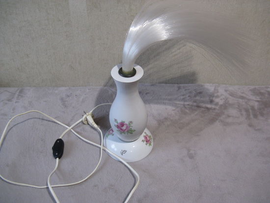 Светильник ночник времён СССР ПЛАКУЧАЯ ИВА