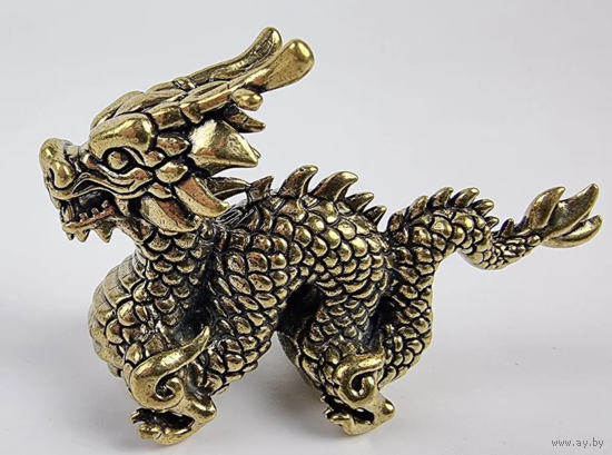 Статуэтка Дракон Латунь