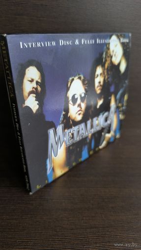 Metallica  Fully Illustrated Book & Interview Disc (книга с иллюстрациями и диск с интервью)