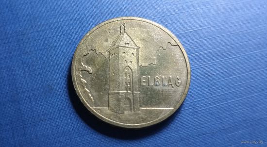 2 злотых 2006. Древние города Польши - Эльблонг.