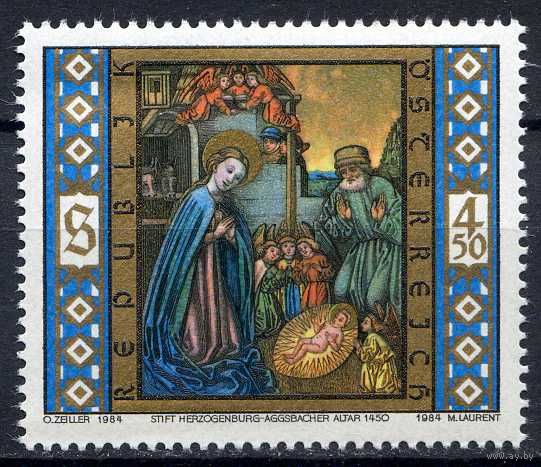 Австрия 1984 Живопись Рождество Серия 1 м. MNH (ОРЛ