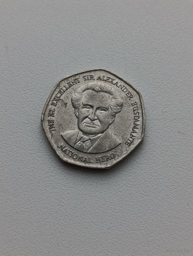 Ямайка. 1 доллар 2003 года. (4)