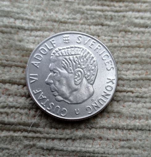 Werty71 Швеция 1 крона 1973