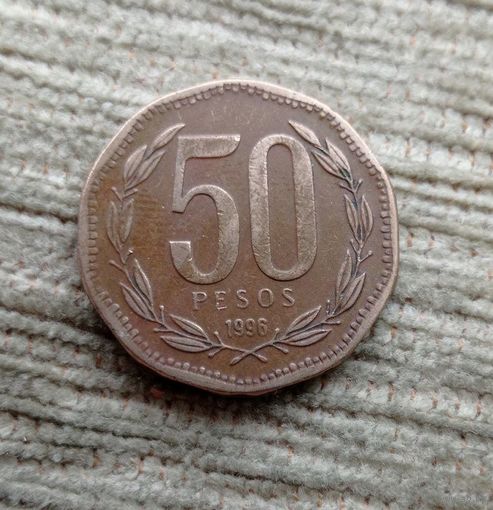 Werty71 Чили 50 песо 1996