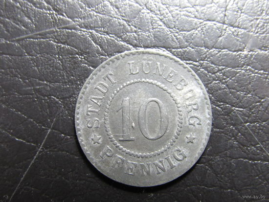 Германия. 10 пфеннигов.1920. Люнебург. С 20 копеек. Распродажа коллекции. Смотрите другие лоты.