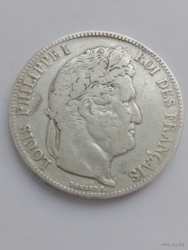 5 франков 1834 г. серебро.