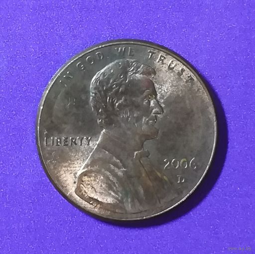 1 цент сша 2006 г.