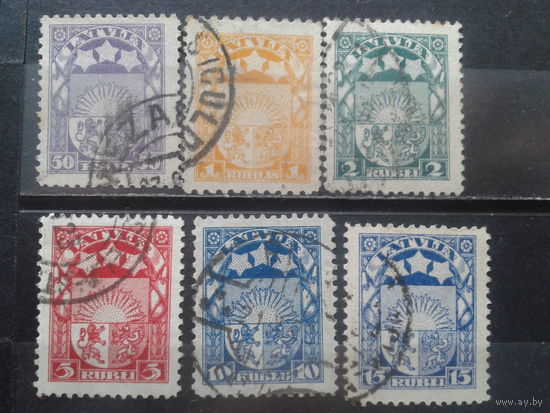 Латвия, 1921-1922. Стандарт. Герб.