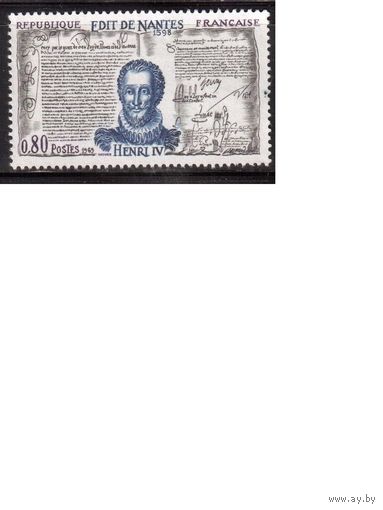 Франция-1969 (Мих.1690) ,* (без клея) , (Король,
