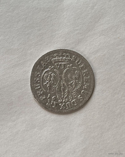 Пруссия. 6 грошей 1698