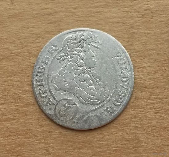 Австрия (Свящ. Рим. империя), 3 крейцера 1698 г., Леопольд I (1657-1705)