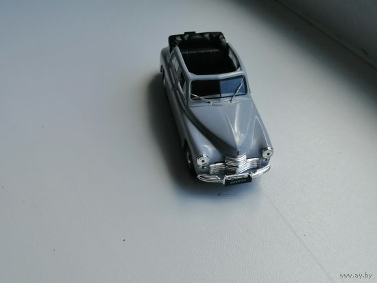 Автолегенда СССР Газ М20 Победа кабриолет DeAgostini 1:43