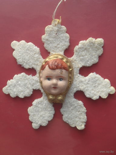 Елочная игрушка СНЕЖИНКА.