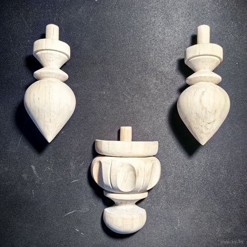 Комплект нижних точенок для корпуса настенных часов