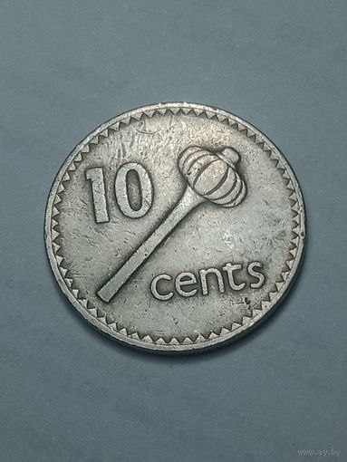 Фиджи 10 центов 1981 года .