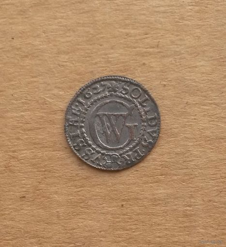 Пруссия, солид 1627 г., биллон, курфюрст Георг Вильгельм (1619-1640)